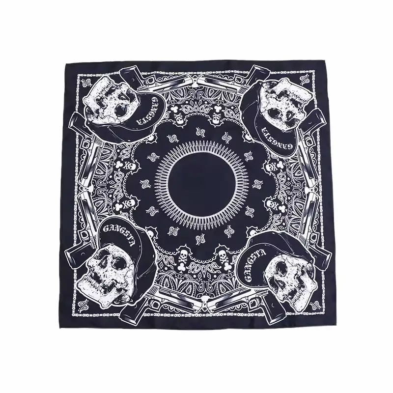 Polyester square bandana