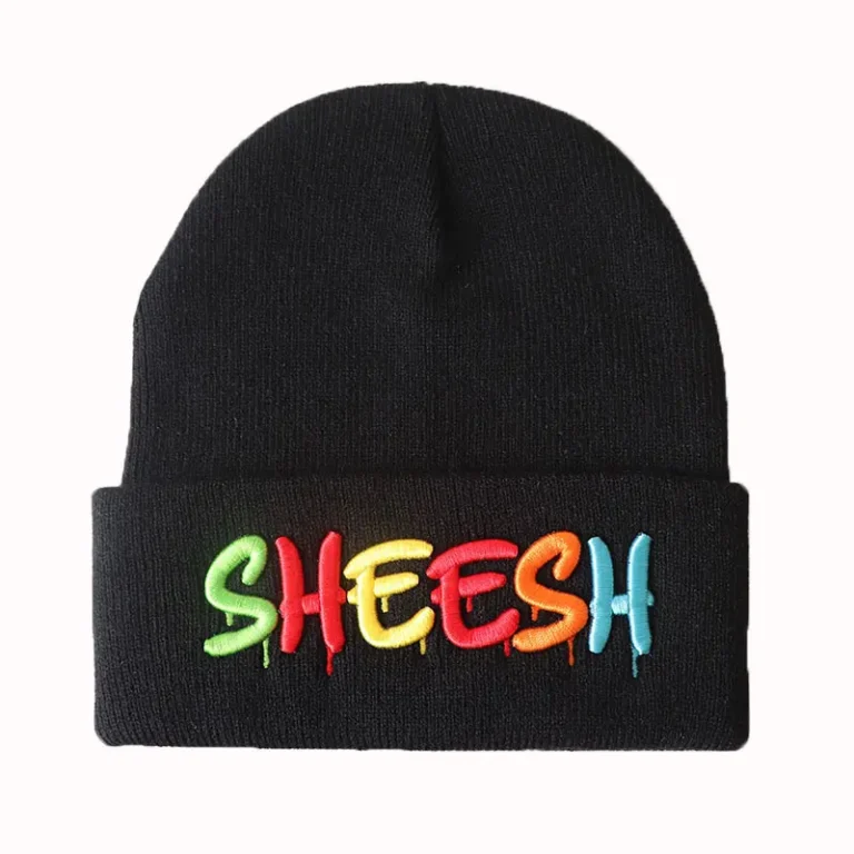 embroidered beanies