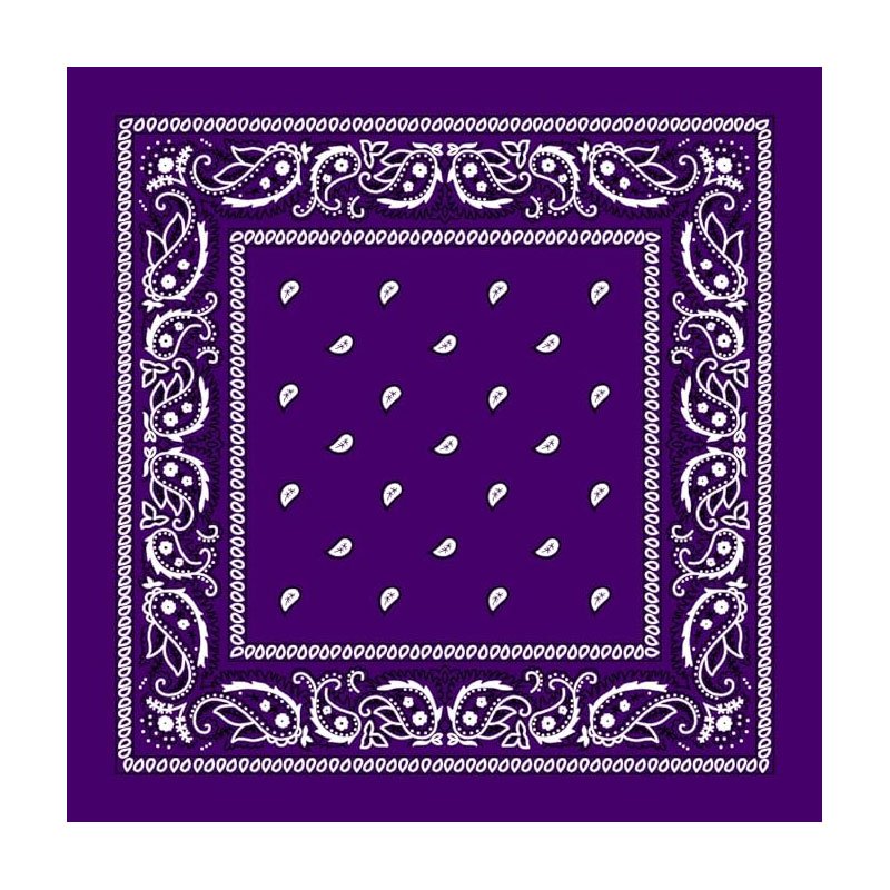 purple bandana