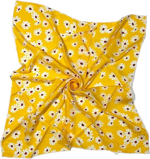 Yellow Sunflower floral bandanas 2