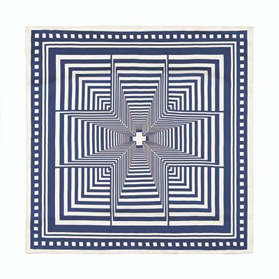 Stripes blue bandana