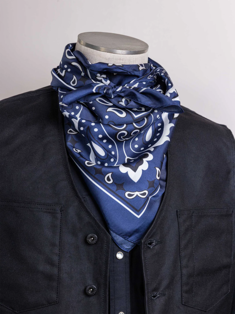 Polyester Blends Western Bandana