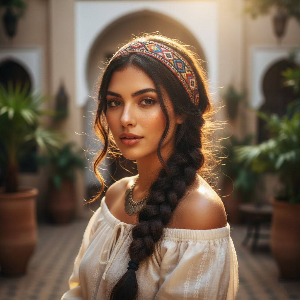 The Ultimate Guide: 9 Ways to Style Long Hair with Headband 9 8150D89D38703D0E753EFE34C58196E9