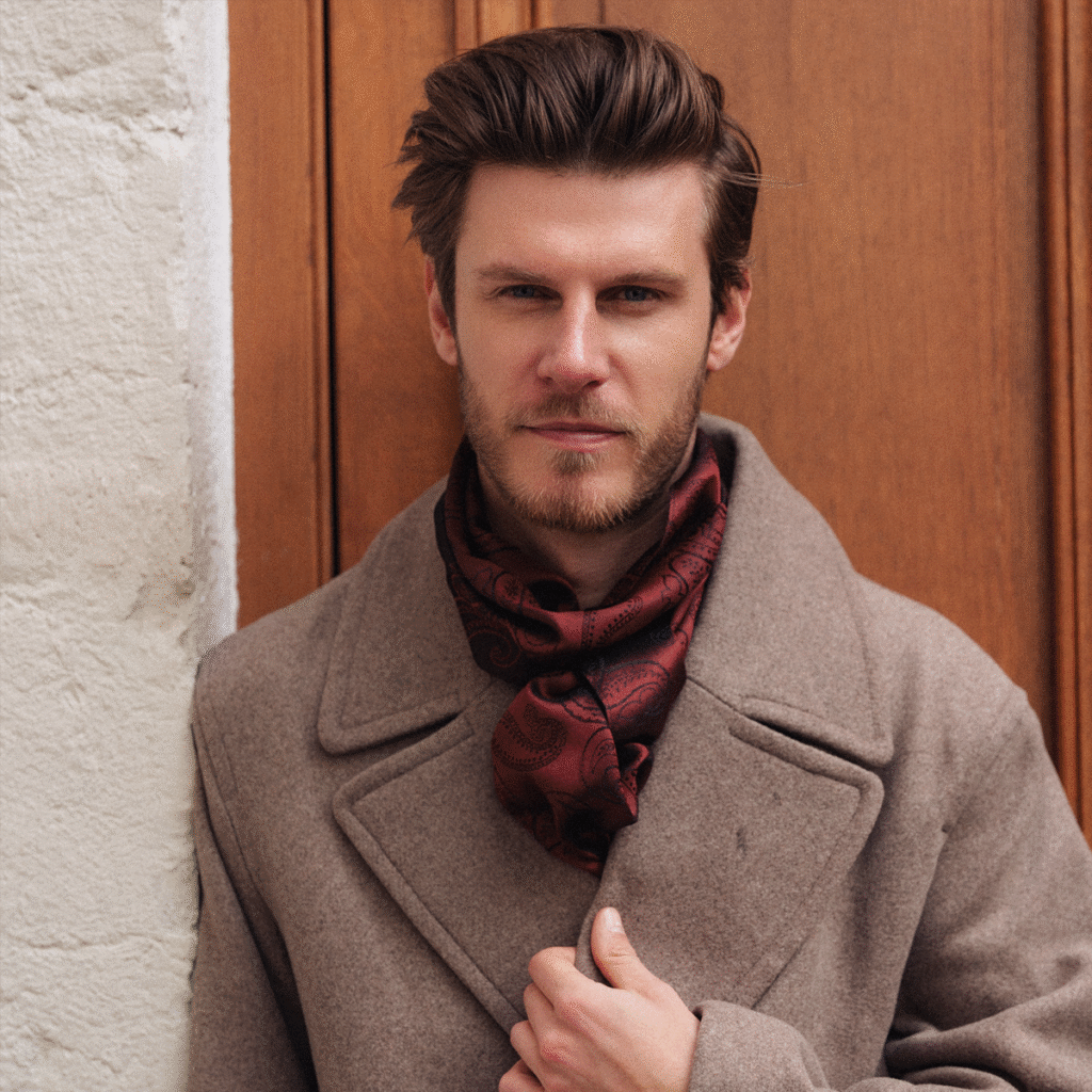 How to Wear a Men's Silk Scarf: 8 Essential Styles to Master 4 微信图片 20251028143904 83 4