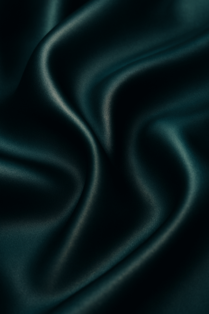 Luxury mulberry silk fabric texture close up