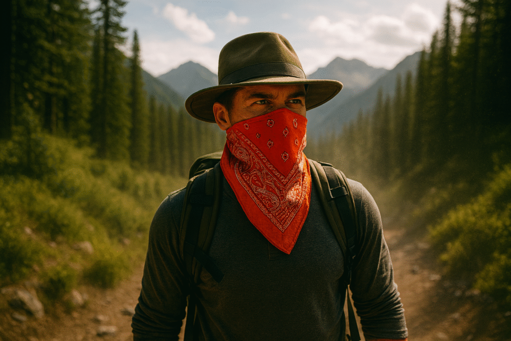 Why You Should Always Carry a Cotton Bandana When Hiking 3 hiking mask bandana
