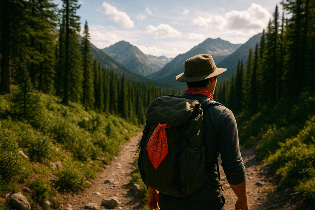 Why You Should Always Carry a Cotton Bandana When Hiking 4 hikingbandana