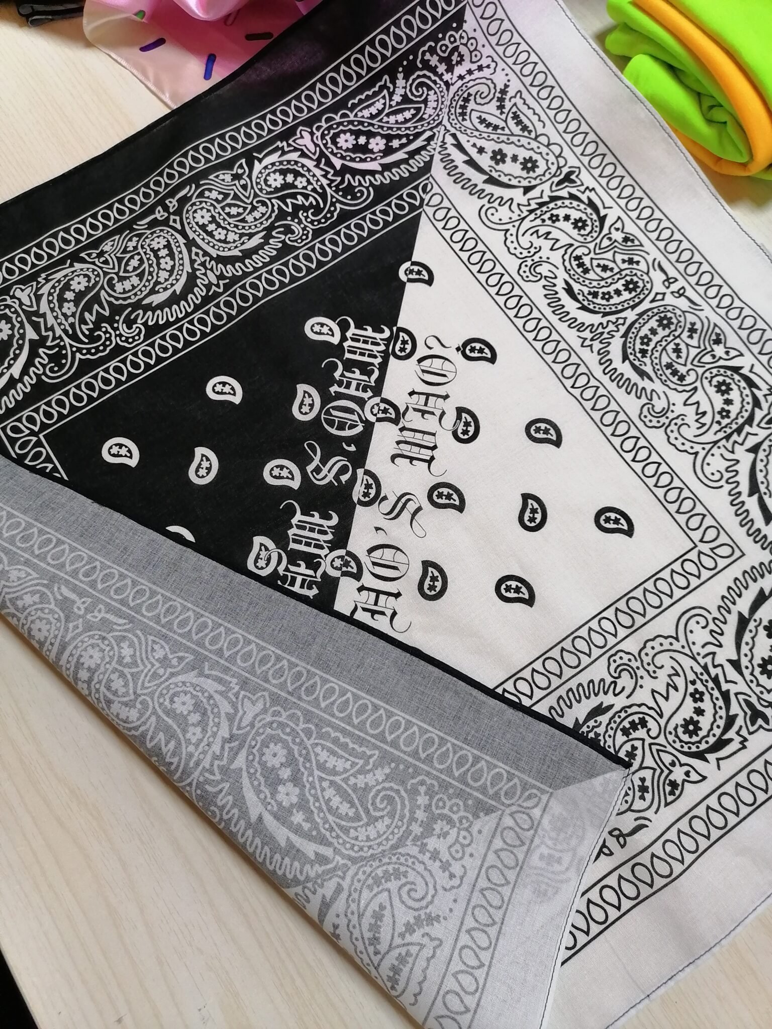 Bandana Edge Finishes Explained