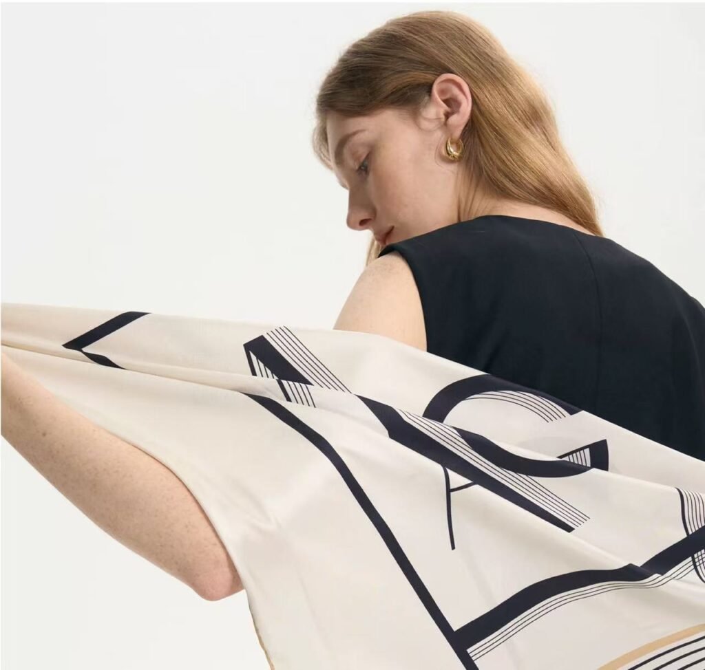 Why Large Square Silk Scarves Are Trending in 2025: A Manufacturer’s Market Analysis 6 large silk scarf