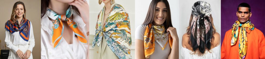 The Ultimate Guide to Silk Scarves & Bandanas — How to Pick 100% Mulberry Silk and Style It Right 3 ACB3A7F029A4EDFF088D1B3A3082880C