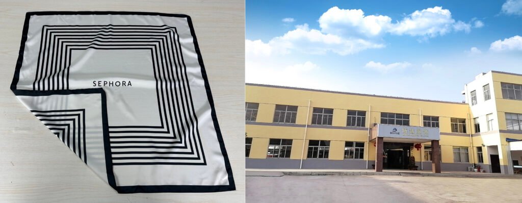 Silk vs. Satin vs. Cotton: Which Bandana Material is Right for You? 5 Custom silk scarf manufacturing factory and finished product showcase Bysporting