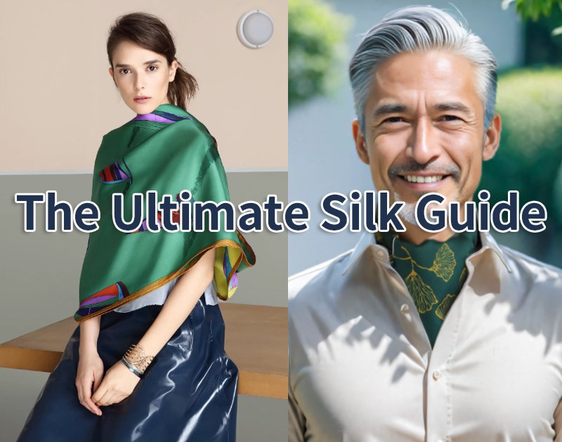 The Ultimate Guide to Silk Scarves & Bandanas — How to Pick 100% Mulberry Silk and Style It Right 1 The Ultimate Silk Guide
