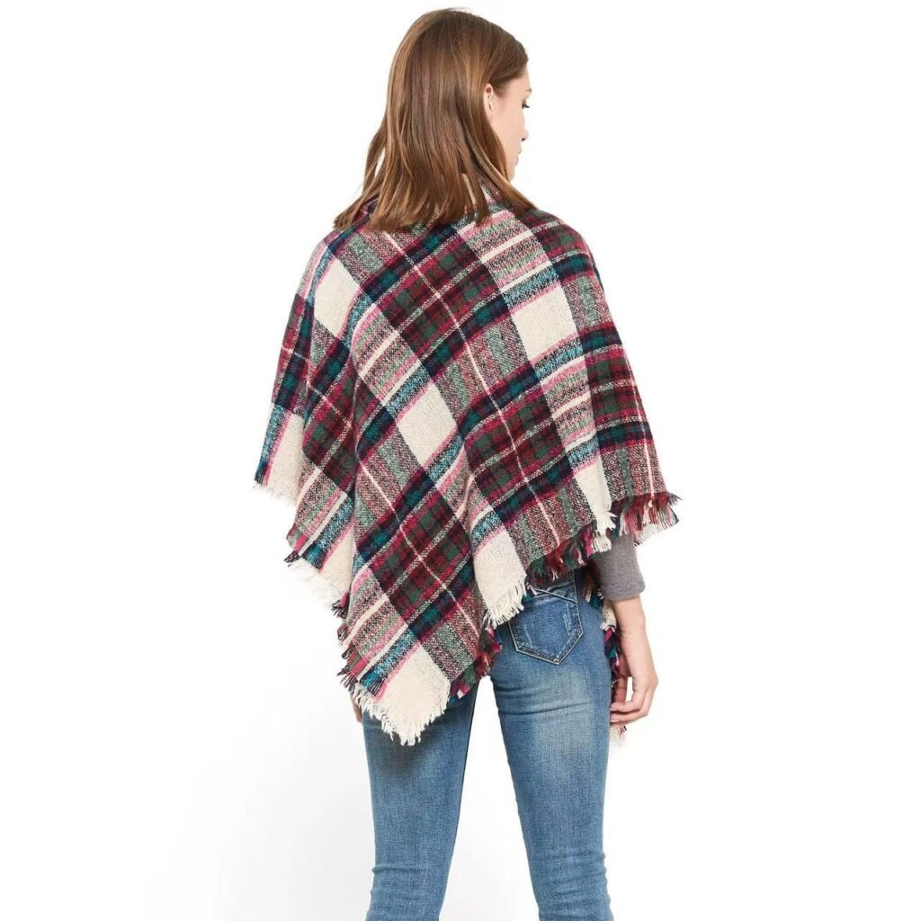 How to Wear a Triangle Scarf: 5 Chic Ways to Style 5 wearing triangle scarf as shoulder shawl office style