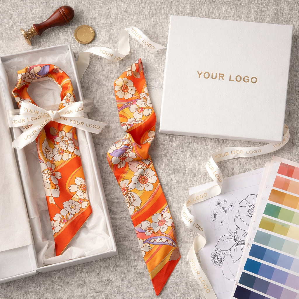 The Ultimate Guide to Silk Ribbon Scarves (Twilly): Styling, Sizing, and Customization 4 image 16