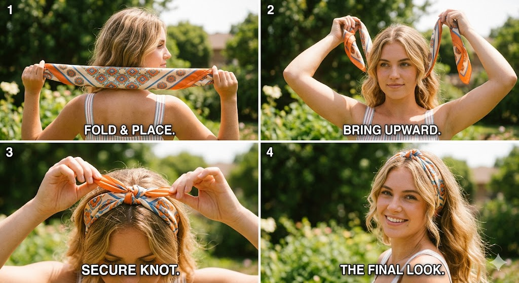 How to Tie a Silk Scarf: 9 Effortless Ways to Elevate Your Everyday Look (Complete Guide) 5 image 39