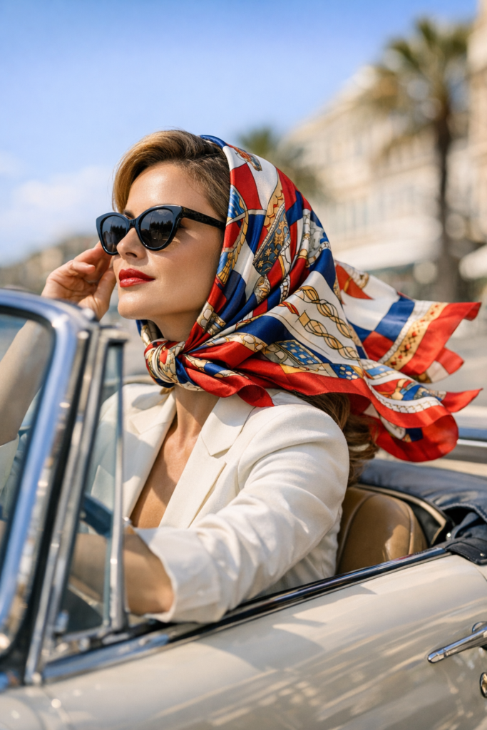 Why the 90cm Silk Scarf is the "Gold Standard" of Luxury (Plus 4 Ways to Style It) 5 image 5
